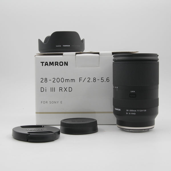 *** OPEN BOX GOOD *** Tamron 28-200mm f/2.8-5.6 Di III RXD Lens for Sony E