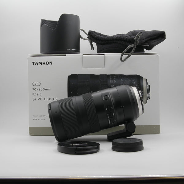 *** OPEN BOX GOOD *** Tamron SP 70-200mm f/2.8 Di VC USD G2 Lens for Nikon F