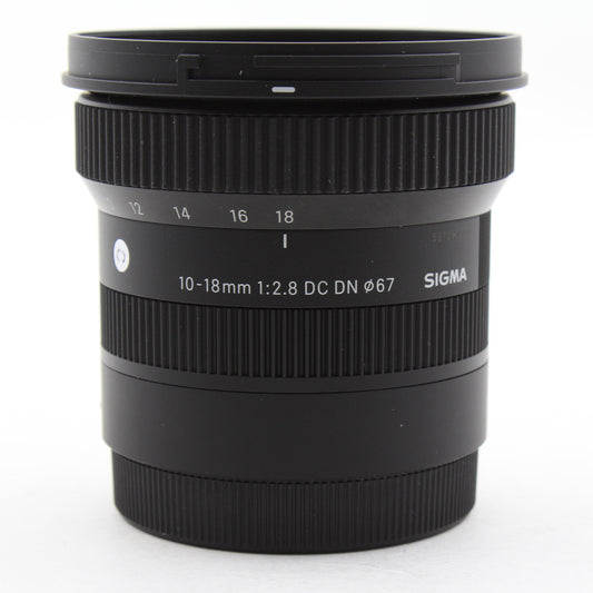 * OPEN BOX EXCELLENT * Sigma 10-18mm f/2.8 DC DN Contemporary Lens for Sony E