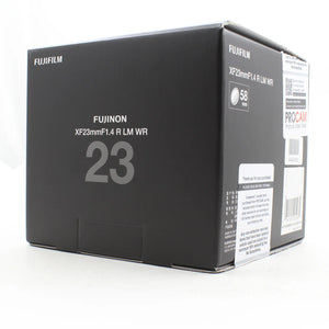 * OPEN BOX GOOD * FUJIFILM XF 23mm f/1.4 R LM WR Lens at PROCAM | procam.com