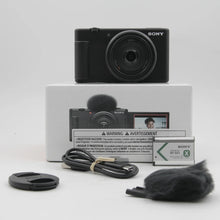 * OPEN BOX EXCELLENT * Sony ZV-1F Vlogging Camera (Black)