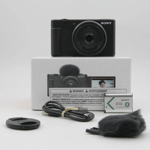 * OPEN BOX EXCELLENT * Sony ZV-1F Vlogging Camera (Black) at PROCAM | procam.com