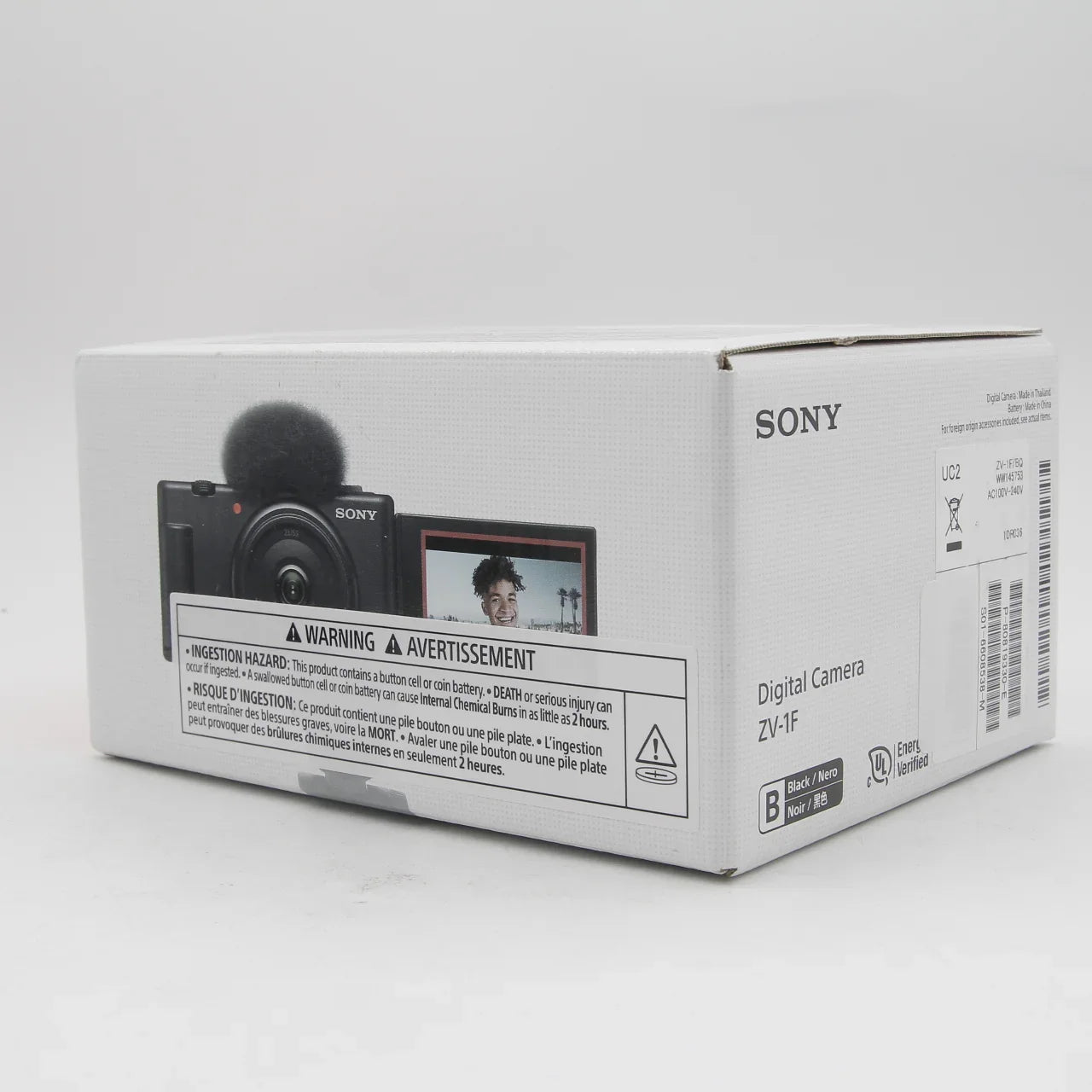 * OPEN BOX EXCELLENT * Sony ZV-1F Vlogging Camera (Black) at PROCAM | procam.com