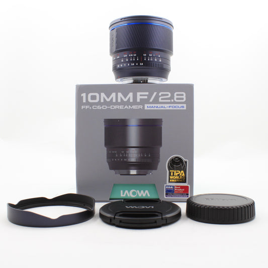 * OPEN BOX EXCELLENT * Laowa 10mm f/2.8 Zero-D FF Manual Focus Lens for Canon RF