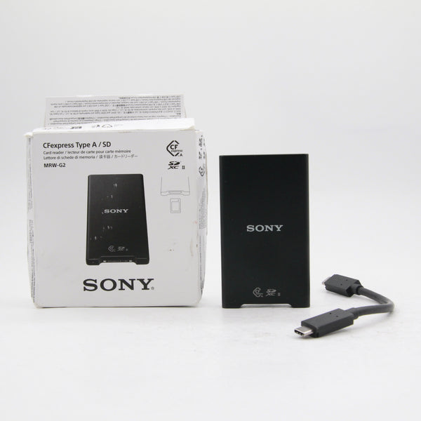 *** OPEN BOX GOOD *** Sony MRW-G2 CFexpress Type A / SD Memory Card Reader