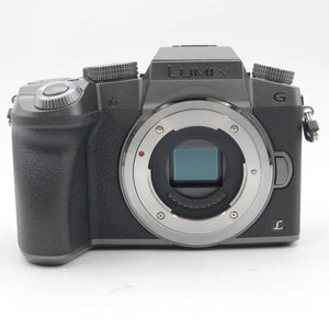 * OPEN BOX GOOD * Panasonic Lumix DMC-G7 Mirrorless Micro Four Thirds Digital Camera with 14-42mm Lens (Silver) at PROCAM | procam.com