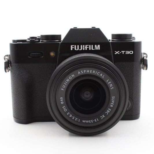 * OPEN BOX EXCELLENT * FUJIFILM X-T30 III Mirrorless Digital Camera with XC 13-33mm f/3.5-6.3 OIS Lens Kit (Black)