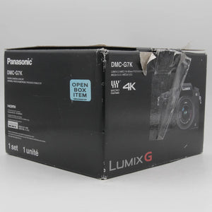 * OPEN BOX GOOD * Panasonic Lumix DMC-G7 Mirrorless Micro Four Thirds Digital Camera with 14-42mm Lens (Silver) at PROCAM | procam.com