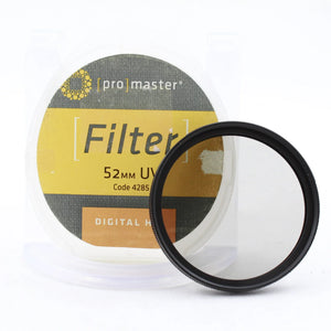 * USED * ProMaster 52mm UV Digital HD Lens Filter at PROCAM | procam.com