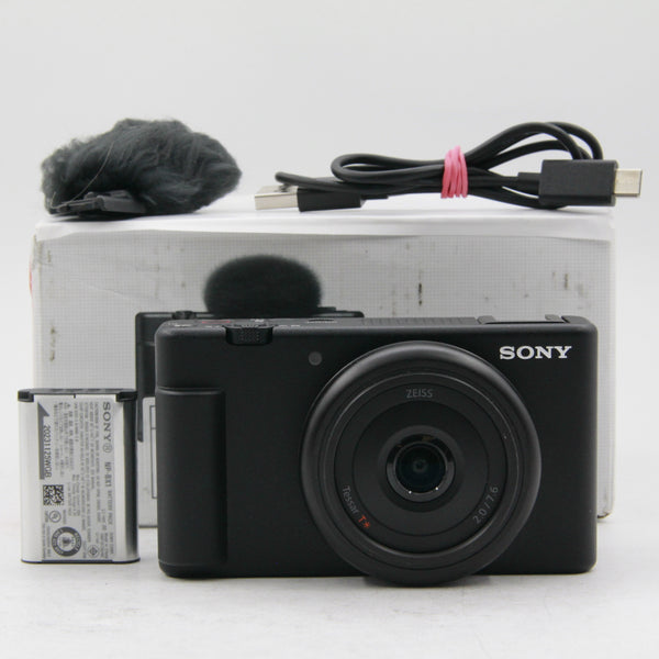 *** OPEN BOX FAIR *** Sony ZV-1F Vlogging Camera (Black)