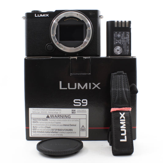 * OPEN BOX GOOD * Panasonic Lumix S9 Mirrorless Camera (Black)