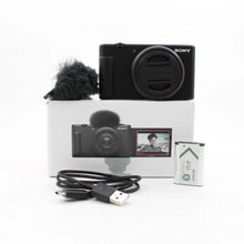 * OPEN BOX EXCELLENT * Sony ZV-1F Vlogging Camera (Black)