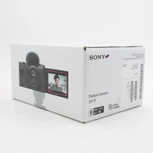 * OPEN BOX EXCELLENT * Sony ZV-1F Vlogging Camera (Black) at PROCAM | procam.com