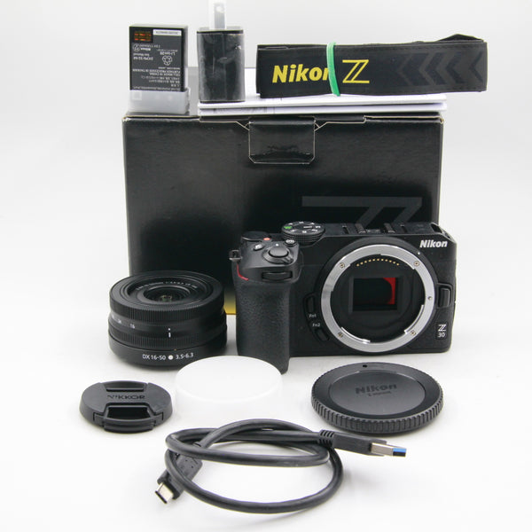 * OPEN BOX GOOD * Nikon Z 30 Mirrorless Camera with 16-50mm Lens