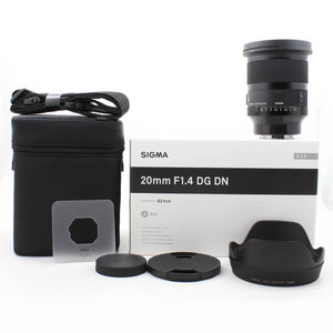 * OPEN BOX EXCELLENT * Sigma 20mm f/1.4 DG DN Art Lens for Sony E at PROCAM | procam.com