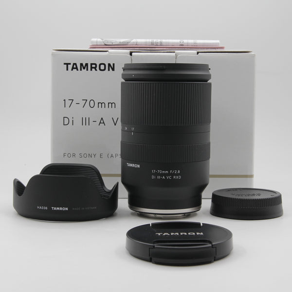 *** OPEN BOX EXCELLENT*** Tamron 17-70mm f/2.8 Di III-A VC RXD Lens for Sony E
