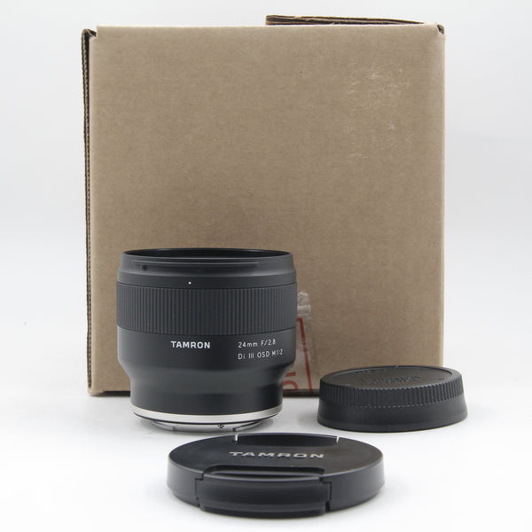 *** OPEN BOX FAIR *** Tamron 24mm f/2.8 Di III OSD M 1:2 Lens for Sony E