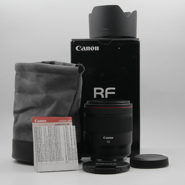 *** OPEN BOX EXCELLENT *** Canon RF 50mm f/1.2L USM Lens
