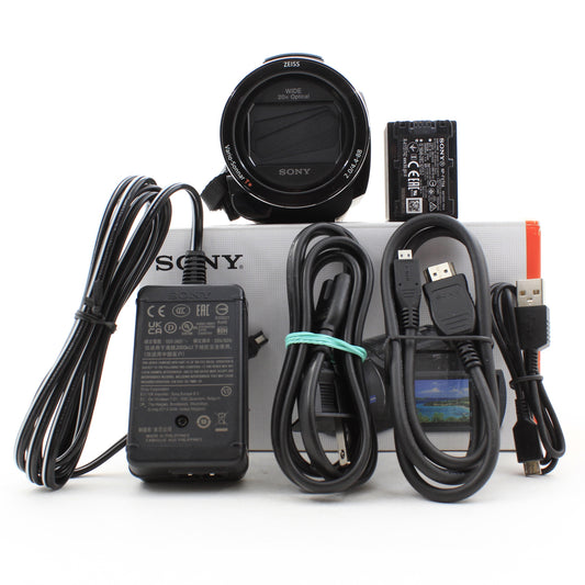 * OPEN BOX EXCELLENT * Sony FDR-AX43 (A) UHD 4K Handycam Camcorder