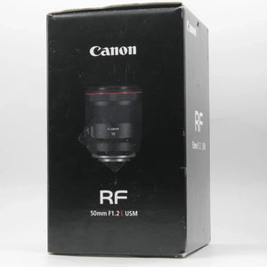 * OPEN BOX EXCELLENT * Canon RF 50mm f/1.2L USM Lens at PROCAM | procam.com