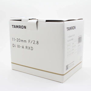 * OPEN BOX GOOD * Tamron 11-20mm F/2.8 Di III-A RXD Lens for Sony E at PROCAM | procam.com