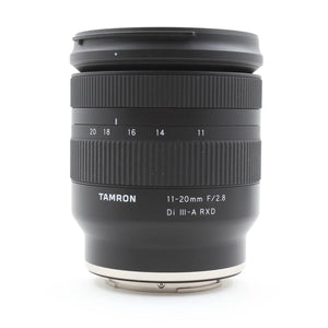 * OPEN BOX GOOD * Tamron 11-20mm F/2.8 Di III-A RXD Lens for Sony E at PROCAM | procam.com