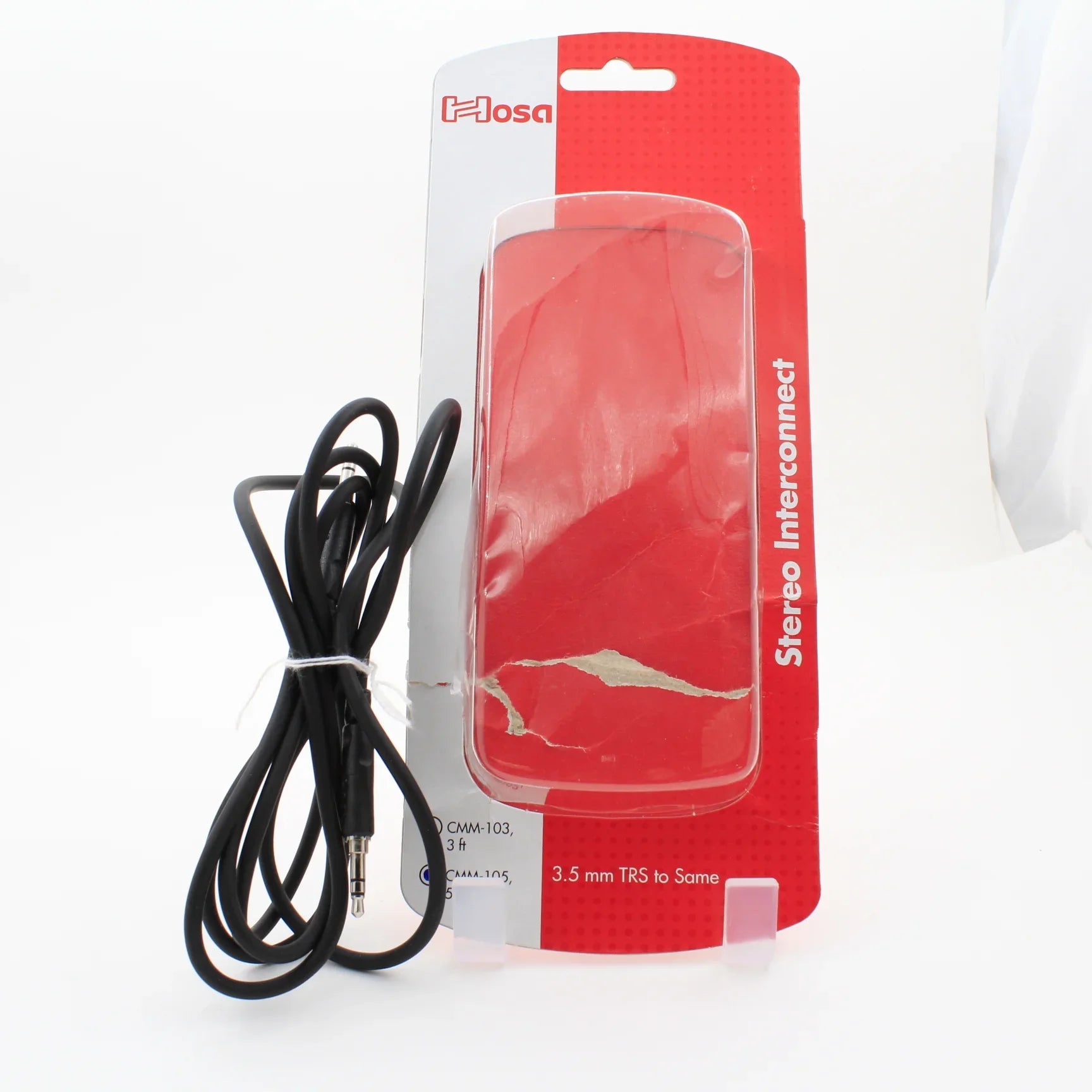 * OPEN BOX EXCELLENT * Hosa Stereo Mini Male to Stereo Mini Male Cable - 5' at PROCAM | procam.com