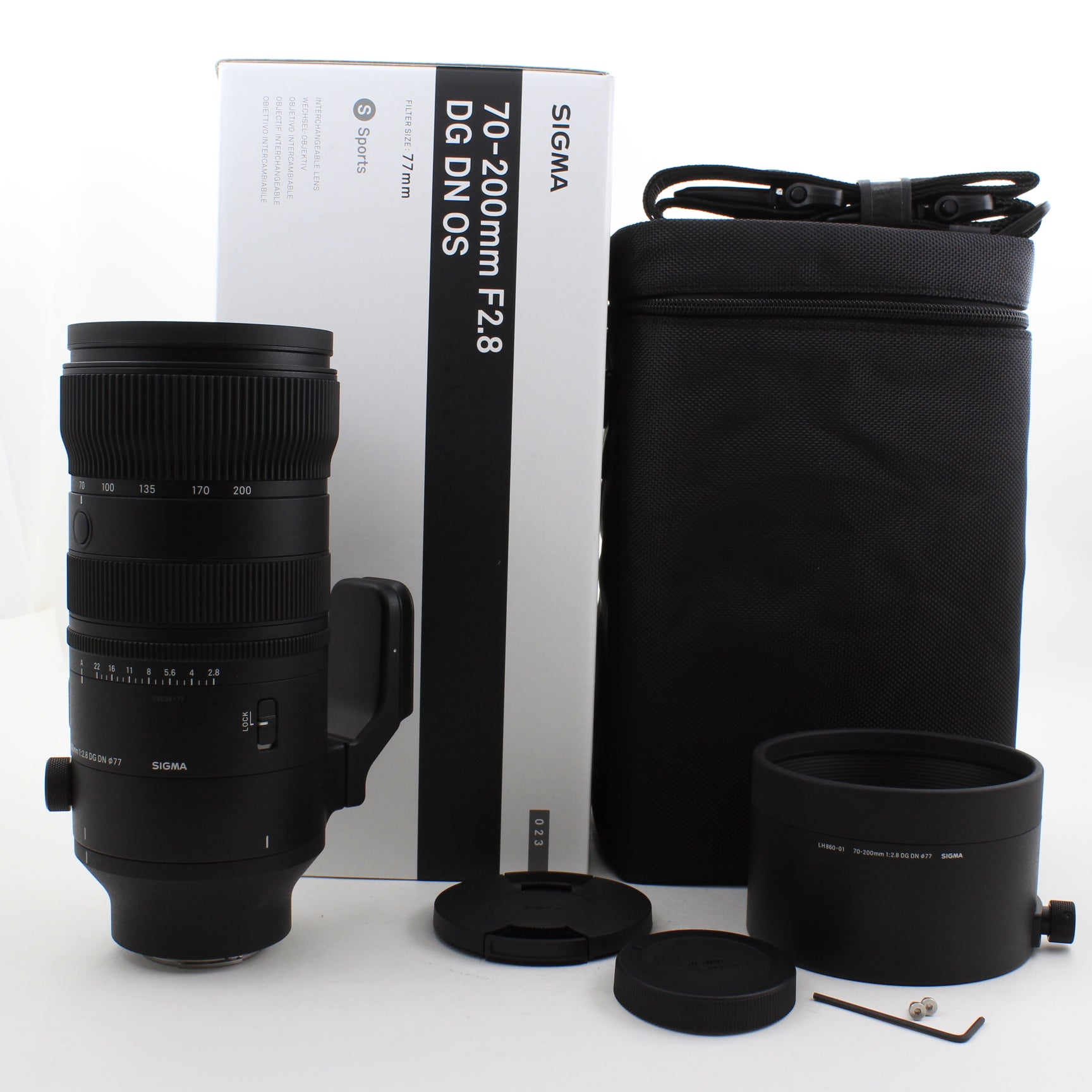 * OPEN BOX EXCELLENT * Sigma 70-200mm f/2.8 DG DN OS Sports Lens for Sony E