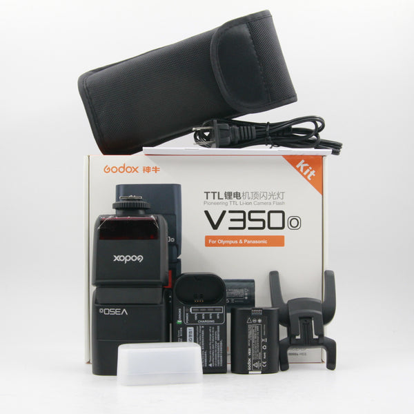 *** DEMO *** Godox V350O Flash for Select Olympus and Panasonic Cameras