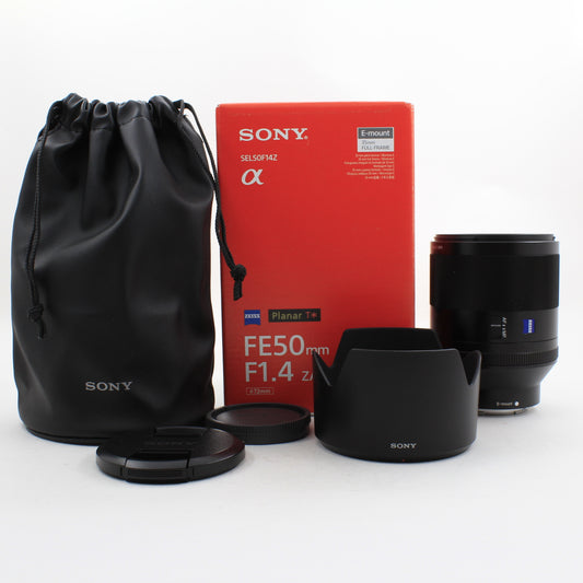 * OPEN BOX EXCELLENT * Sony FE 50mm f/1.4 Planar T* ZA Lens