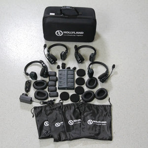 * OPEN BOX EXCELLENT * Hollyland Solidcom C1 Pro-4S Full-Duplex Wireless Intercom System with 4 Headsets (1.9 GHz) at PROCAM | procam.com