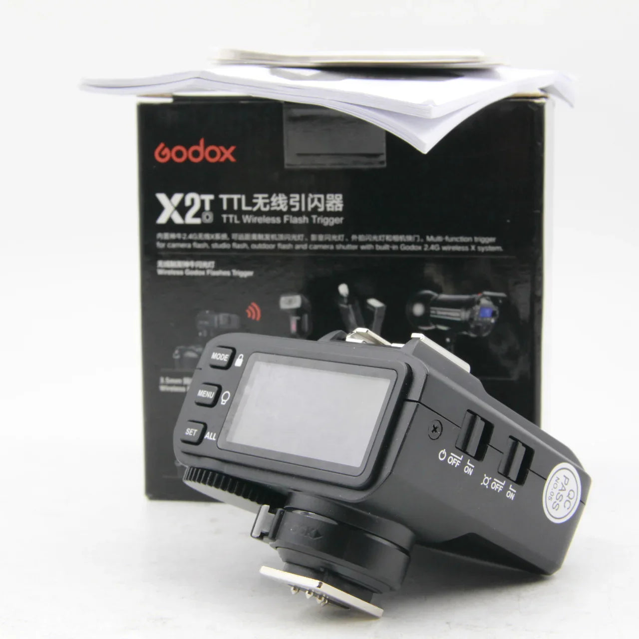 * OPEN BOX EXCELLENT * Godox X2 2.4 GHz TTL Wireless Flash Trigger for Olympus/Panasonic at PROCAM | procam.com