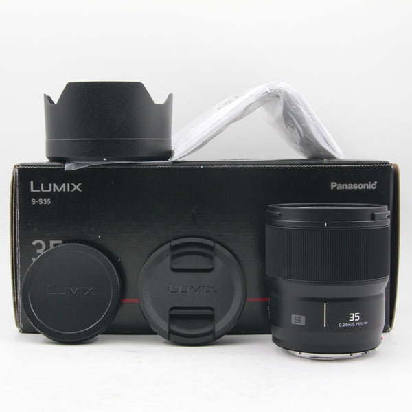 *** OPEN BOX EXCELLENT *** Panasonic Lumix S 35mm f/1.8 Lens (Leica L-Mount)