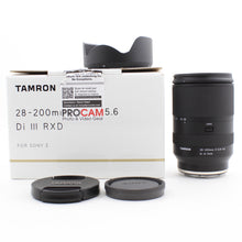 * USED * Tamron 28-200mm f/2.8-5.6 Di III RXD Lens Sony FE Mount Boxed