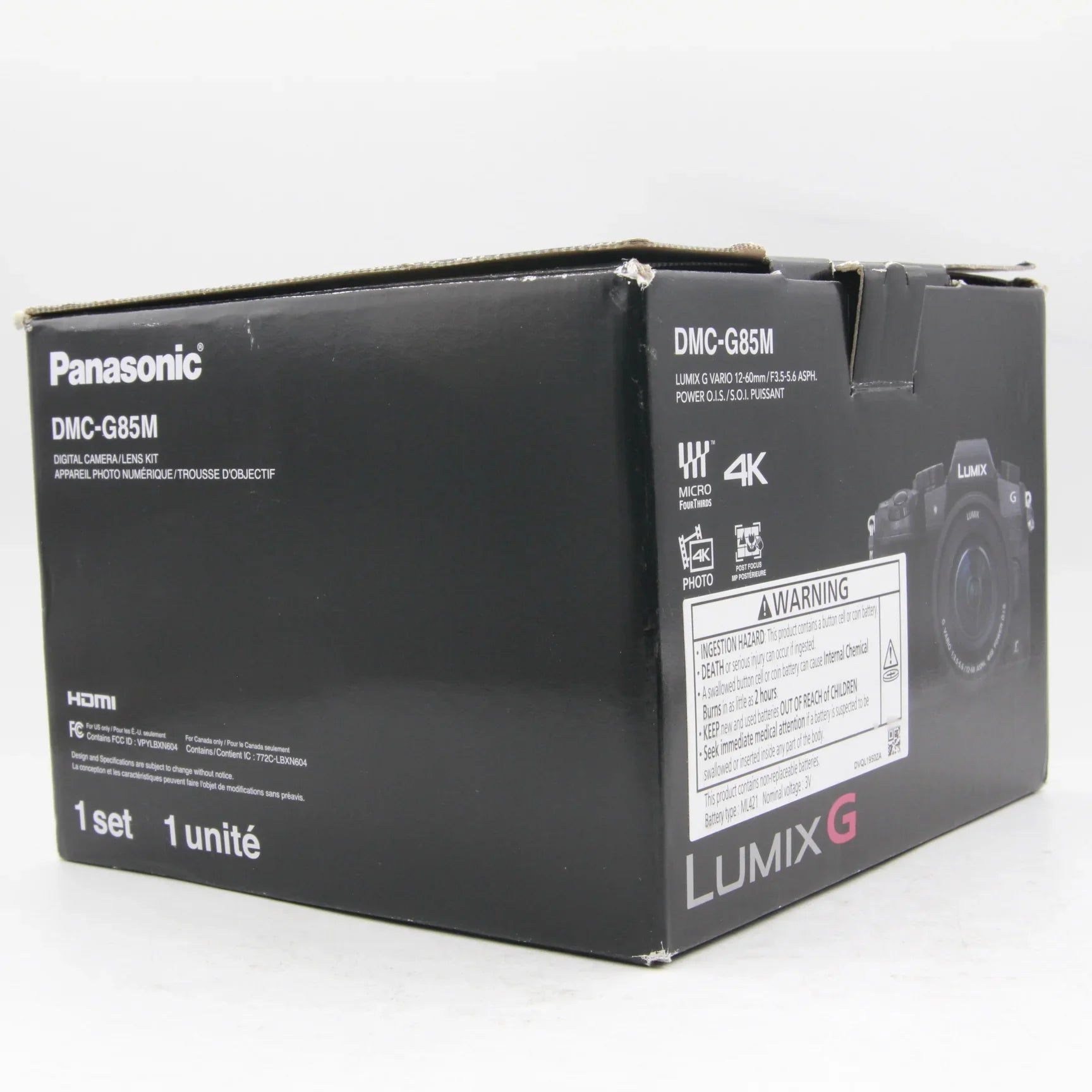 * OPEN BOX EXCELLENT * Panasonic Lumix DMC-G85 Mirrorless Micro Four Thirds Digital Camera with 12-60mm Lens at PROCAM | procam.com