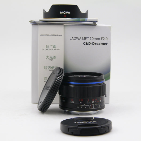 *** OPEN BOX EXCELLENT *** Laowa 10mm f/2 Zero-D Lens for Micro Four Thirds