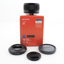 * OPEN BOX EXCELLENT * Sony FE 35mm f/2.8 Sonnar T* ZA Lens