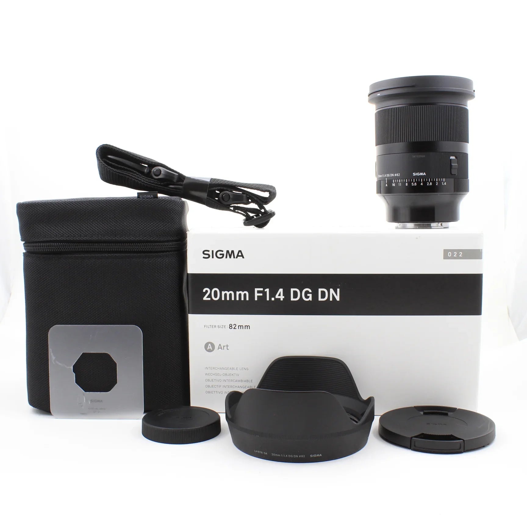 * OPEN BOX GOOD * Sigma 20mm f/1.4 DG DN Art Lens for Sony E at PROCAM | procam.com