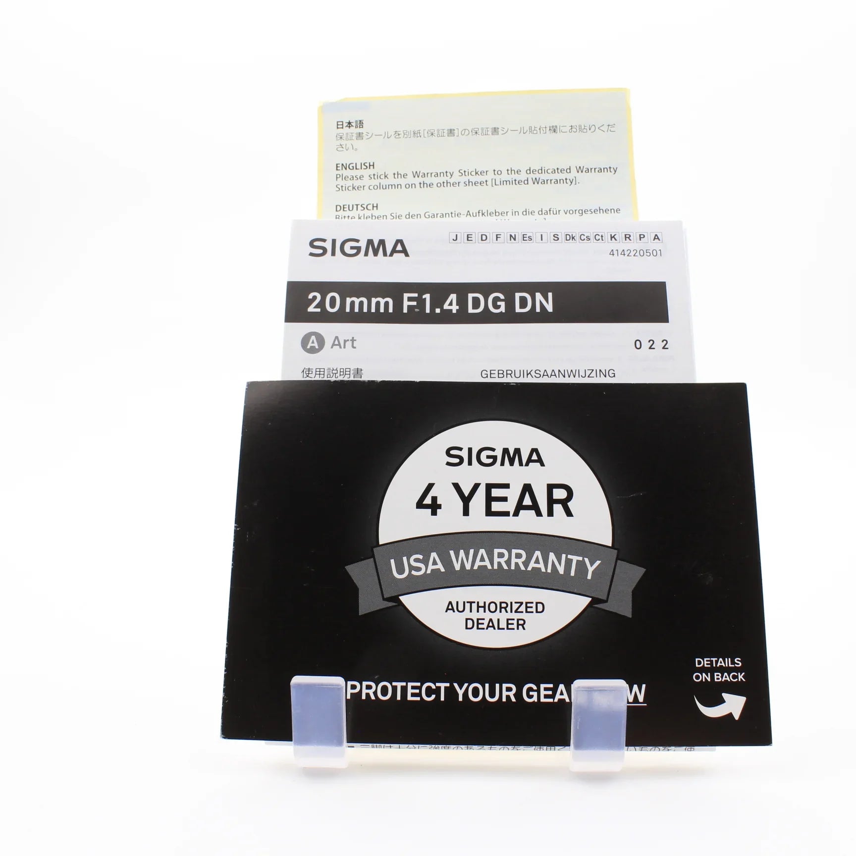 * OPEN BOX GOOD * Sigma 20mm f/1.4 DG DN Art Lens for Sony E at PROCAM | procam.com