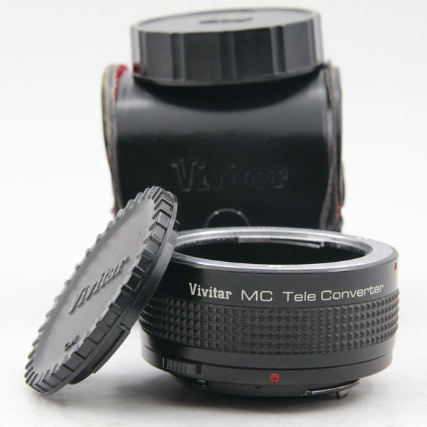 *** USED *** Vivitar MC Tele Converter Lens 2X-21 Olympus