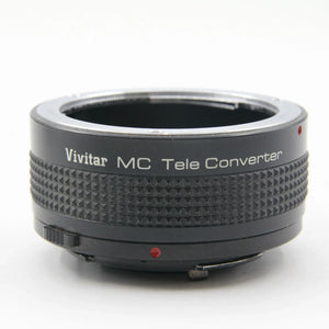* USED * Vivitar MC Tele Converter Lens 2X-21 Olympus at PROCAM | procam.com