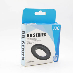 * USED * JJC RR-EOS 58 mm Reverse Ring for Canon EOS Cameras at PROCAM | procam.com