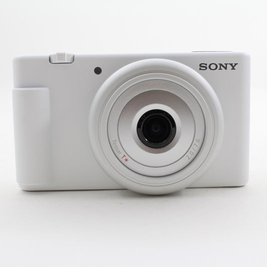 * OPEN BOX EXCELLENT * Sony ZV-1F Vlogging Camera (White)