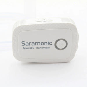 * OPEN BOX EXCELLENT * Saramonic Blink 500 B1 Digital Camera-Mount Wireless Omni Lavalier Microphone System (2.4 GHz, Snow White) at PROCAM | procam.com
