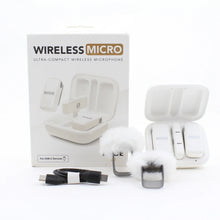 * OPEN BOX EXCELLENT * RODE Wireless Micro 2-Person Ultracompact Wireless Microphone System with USB-C Connector (2.4 GHz, White)