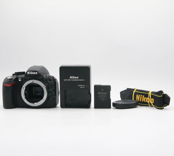 *** USED *** Nikon D3100 DSLR Camera Body Only SHUTTER 890