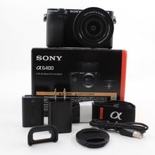 * OPEN BOX EXCELLENT * Sony a6400 Mirrorless Camera with PZ 16-50mm f/3.5-5.6 II Lens