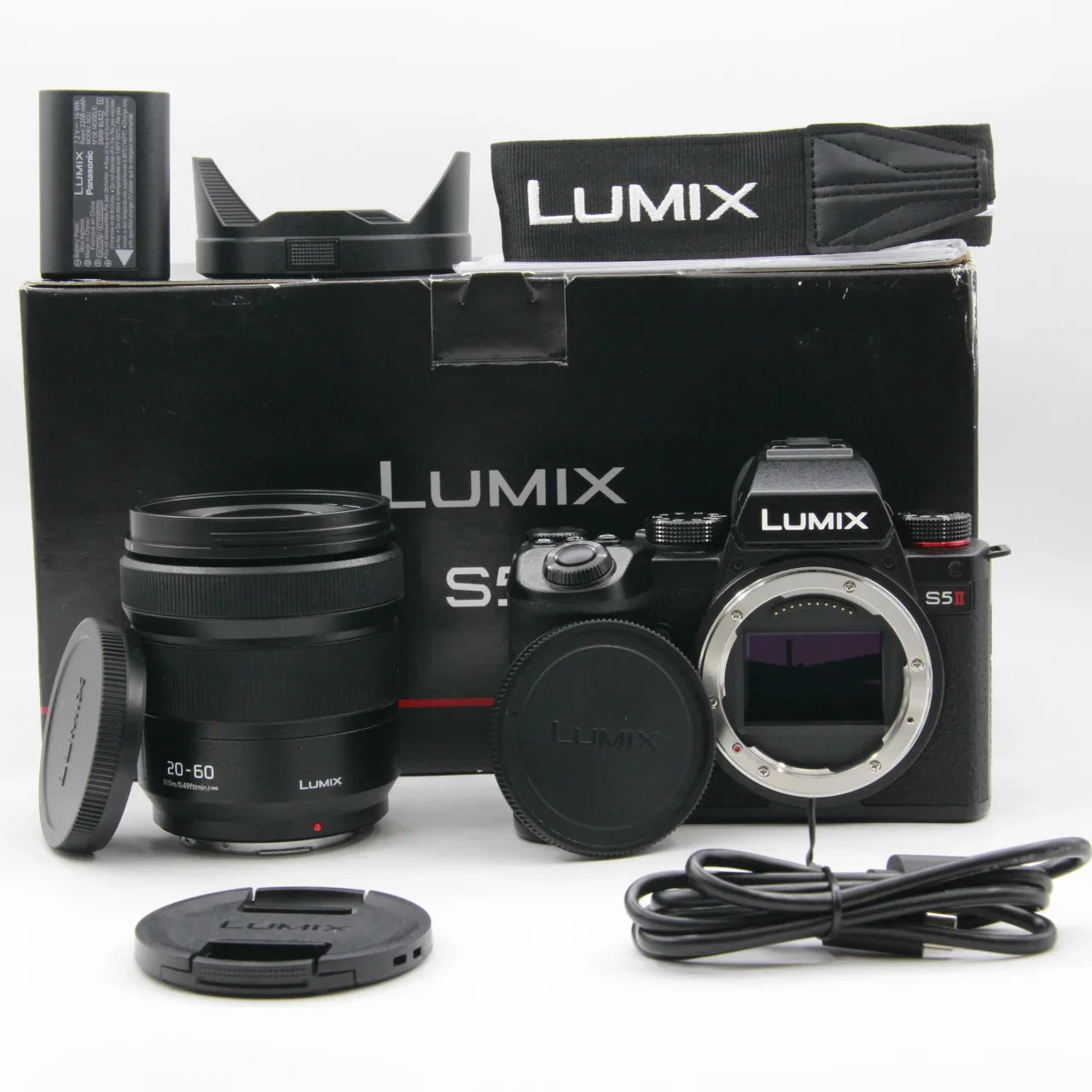 * OPEN BOX EXCELLENT * 	Panasonic Lumix S5 II Mirrorless Camera w/ S 20-60mm f/3.5-5.6 Lens at PROCAM | procam.com