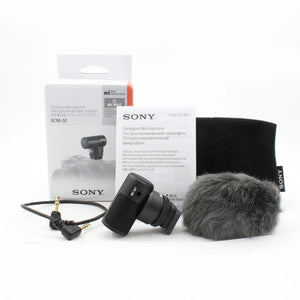 * OPEN BOX GOOD * Sony ECM-G1 Ultracompact Camera-Mount Vlogger Shotgun Microphone at PROCAM | procam.com