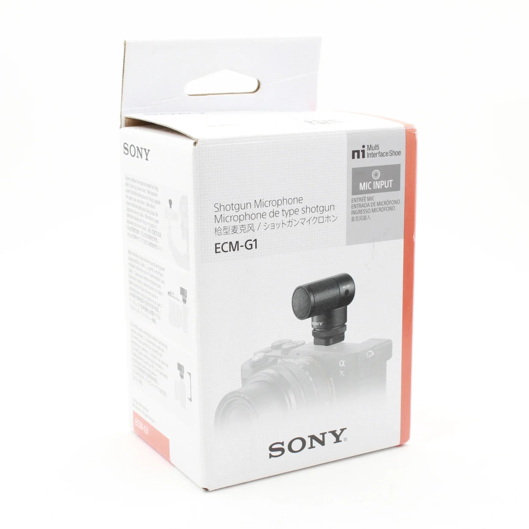 * OPEN BOX GOOD * Sony ECM-G1 Ultracompact Camera-Mount Vlogger Shotgun Microphone at PROCAM | procam.com